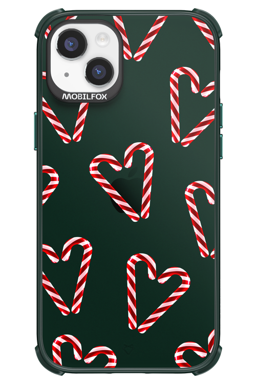 Candy Cane Hearts - Apple iPhone 14 Plus