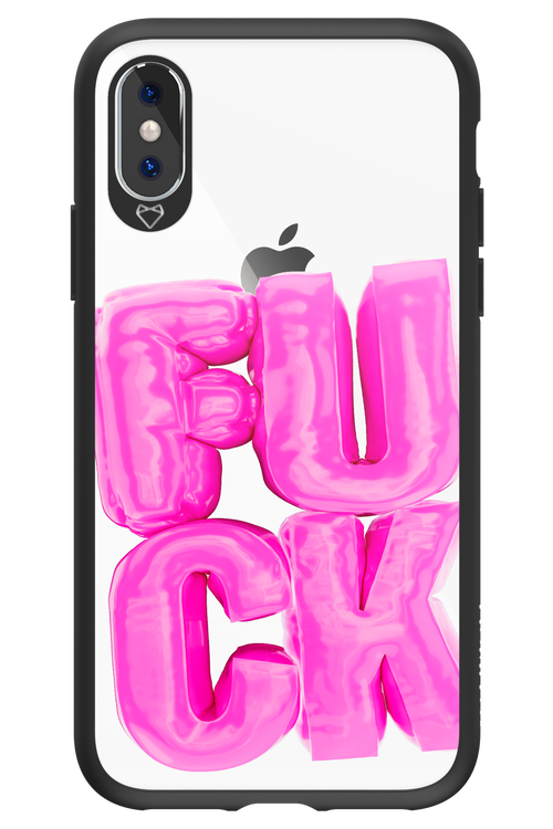 F*ck Transparent - Apple iPhone XS