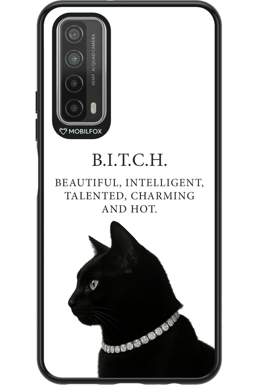 B. i. t. c. h. - Huawei P Smart 2021