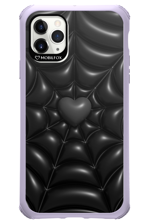 Black Spider Heart - Apple iPhone 11 Pro Max