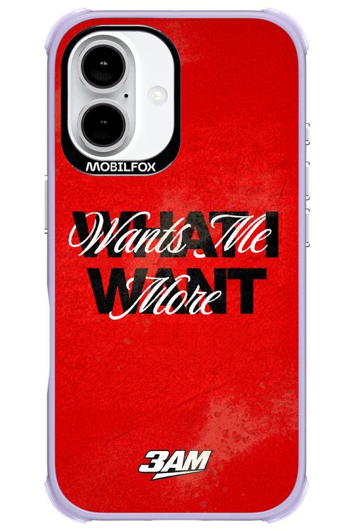 WHAT I WANT 2.0 - Apple iPhone 16