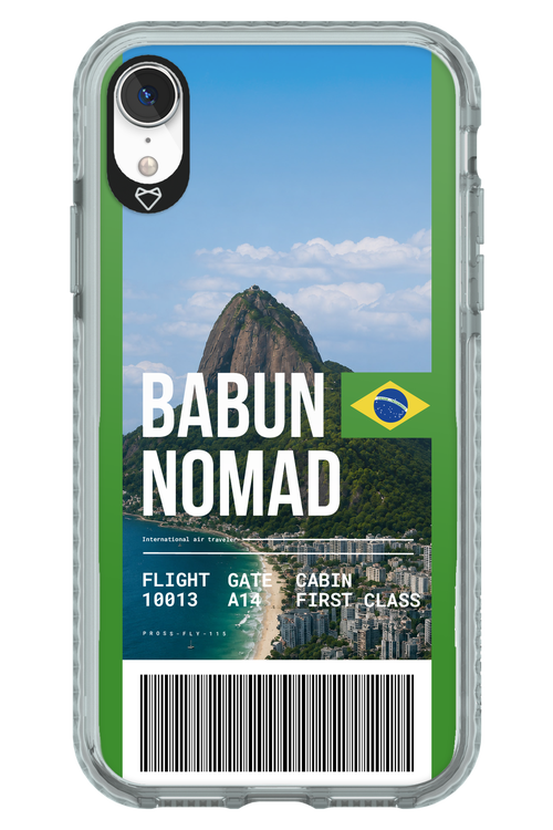 BABUN NOMAD (fly ticket) 2.0 - Apple iPhone XR