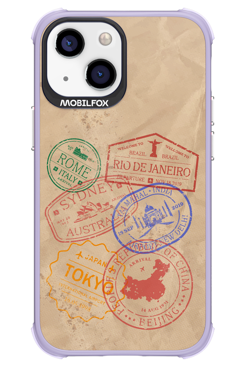 Travel Stamps 2.0 - Apple iPhone 13 Mini
