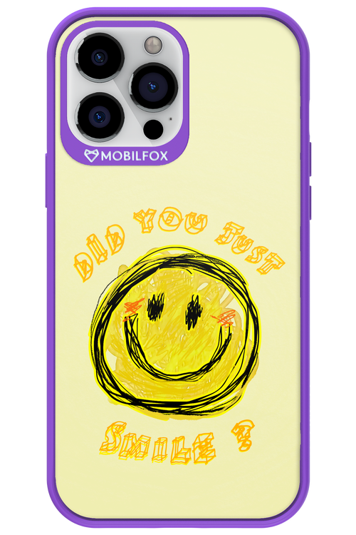 Crayon Smiley - Apple iPhone 13 Pro Max