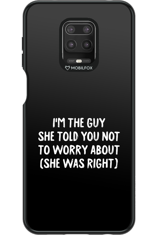She was right 2.0 - Xiaomi Redmi Note 9 Pro