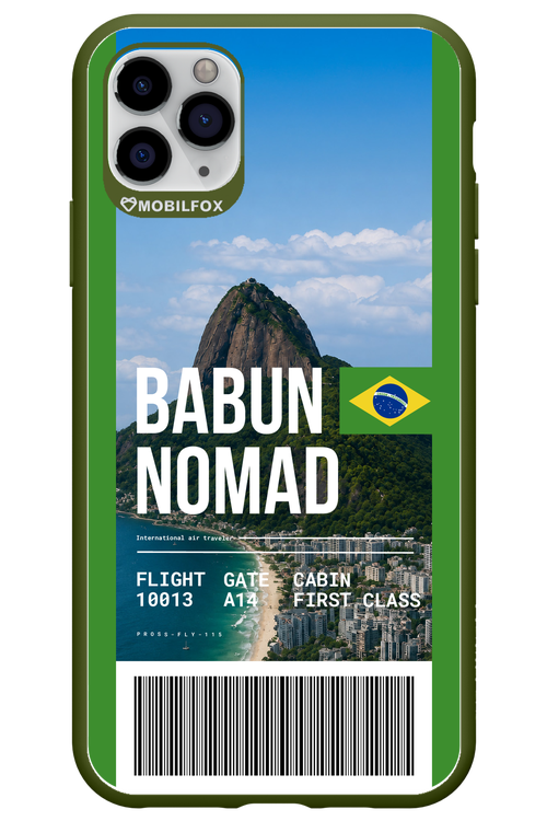 BABUN NOMAD (fly ticket) 2.0 - Apple iPhone 11 Pro Max