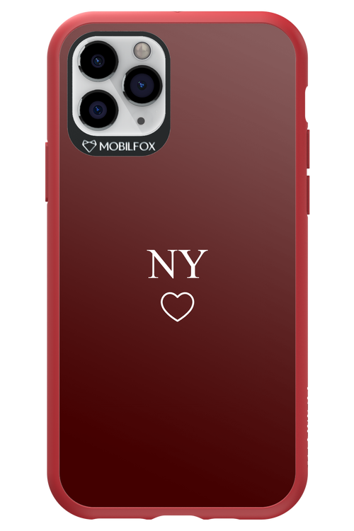 NY Burgundia 2.0 - Apple iPhone 11 Pro