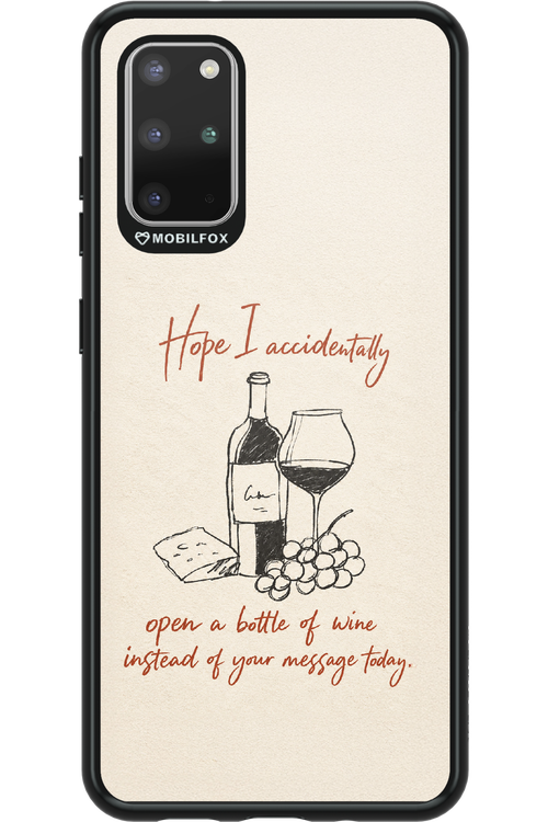 Bottle of wine 2.0 - Samsung Galaxy S20+