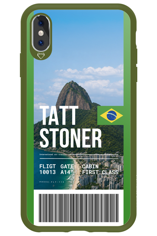 TATT STONER (fly ticket) 2.0 - Apple iPhone XS Max