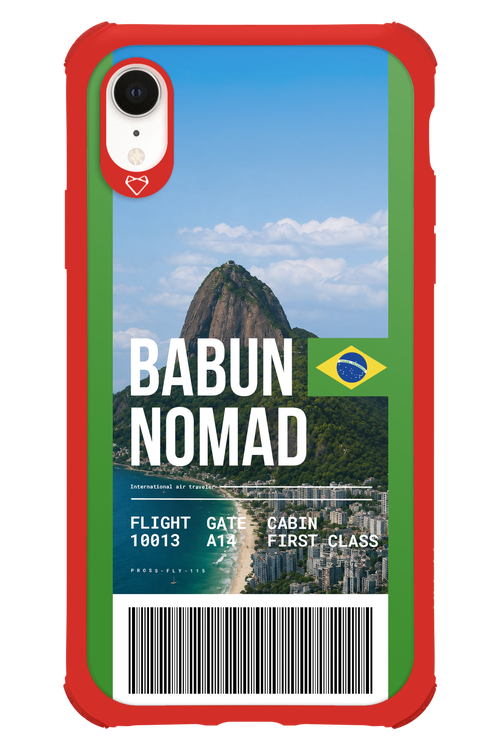 BABUN NOMAD (fly ticket) 2.0 - Apple iPhone XR
