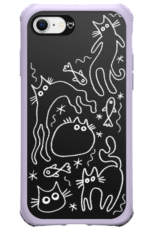 CHALK_CATS 2.0 - Apple iPhone 7