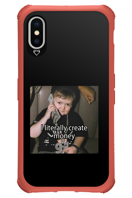 Create my money - Apple iPhone X