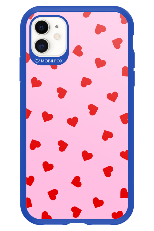 Sprinkle Heart Pink - Apple iPhone 11