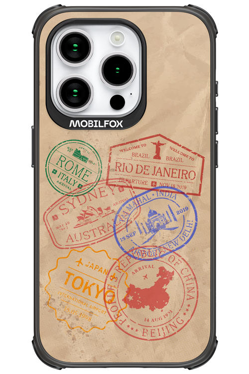 Travel Stamps 2.0 - Apple iPhone 15 Pro