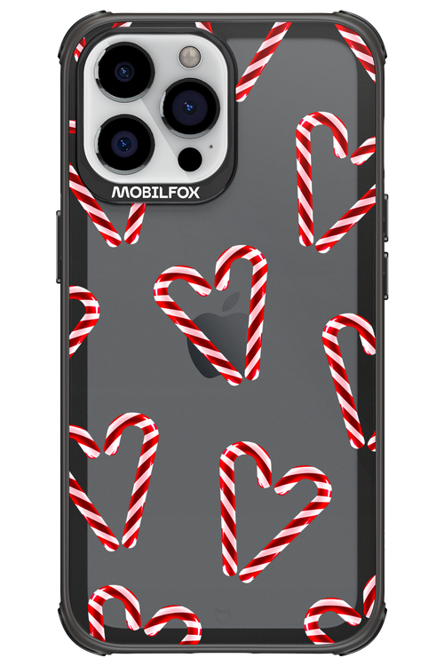 Candy Cane Hearts - Apple iPhone 13 Pro Max