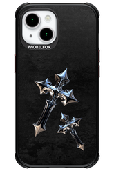 Chrome Crosses - Apple iPhone 15