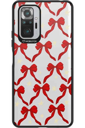 Bow & Stars (Transparent) - Xiaomi Redmi Note 10S