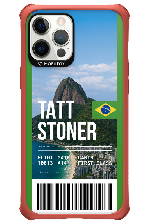 TATT STONER (fly ticket) 2.0 - Apple iPhone 12 Pro Max