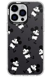 Iconic Mouse (antracite pattern) - Apple iPhone 14 Pro Max