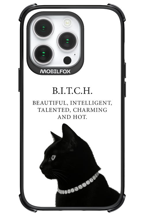 B. i. t. c. h. - Apple iPhone 14 Pro