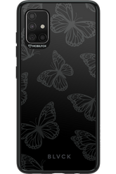 Black Butterflies - Samsung Galaxy A51