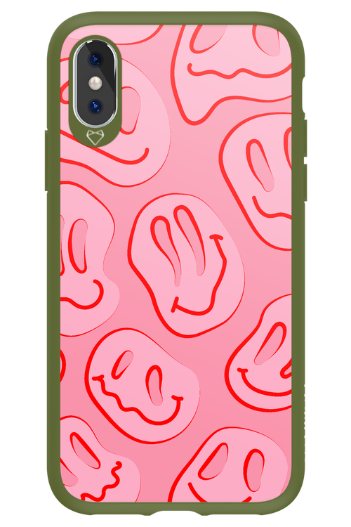 Bubblegum Smiley - Apple iPhone XS