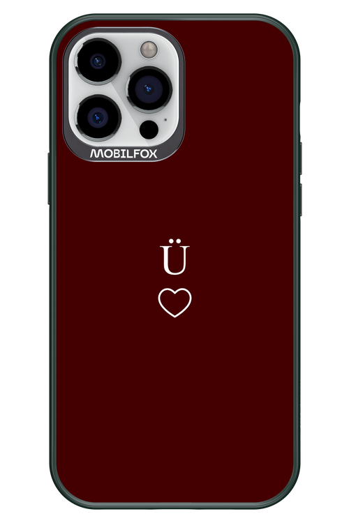 U Burgundia II 2.0 - Apple iPhone 13 Pro Max