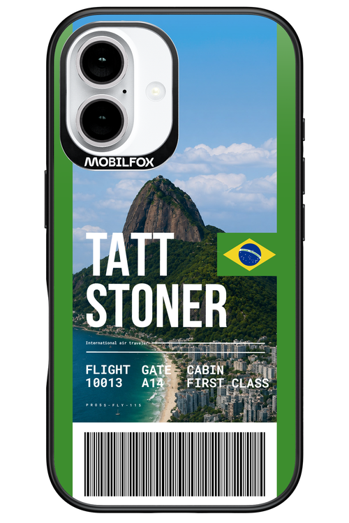 TATT STONER (fly ticket) 2.0 - Apple iPhone 16