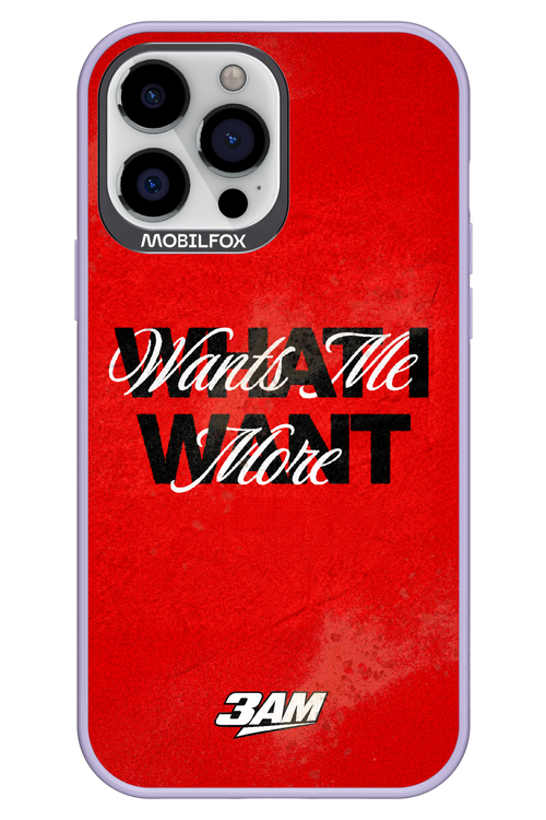 WHAT I WANT 2.0 - Apple iPhone 13 Pro Max
