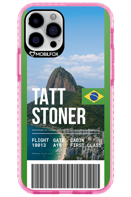 TATT STONER (fly ticket) 2.0 - Apple iPhone 12 Pro