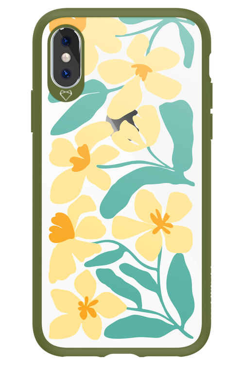 Yellow Flower - Apple iPhone X
