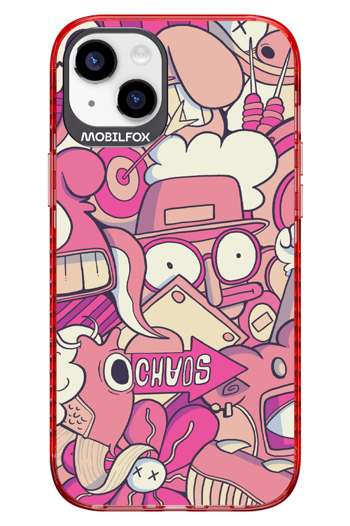 Coral Chaos - Apple iPhone 14 Plus