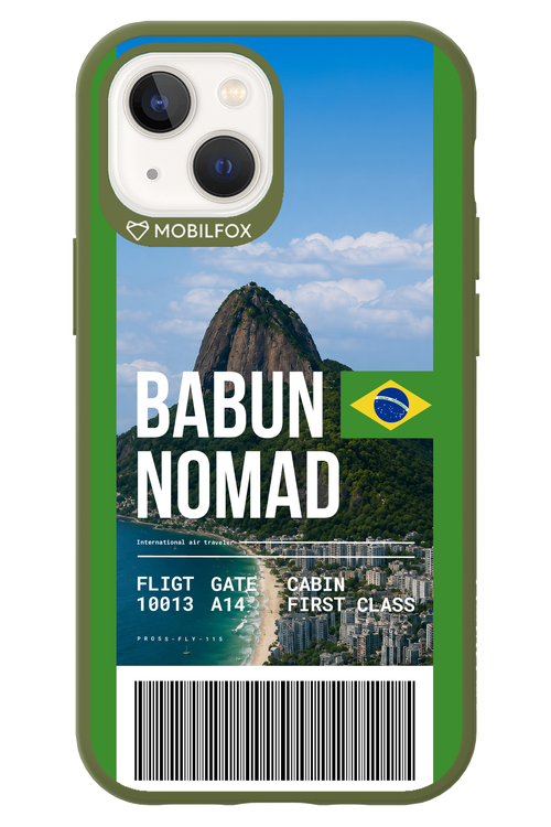 BABUN NOMAD (fly ticket) 2.0 - Apple iPhone 13 Mini