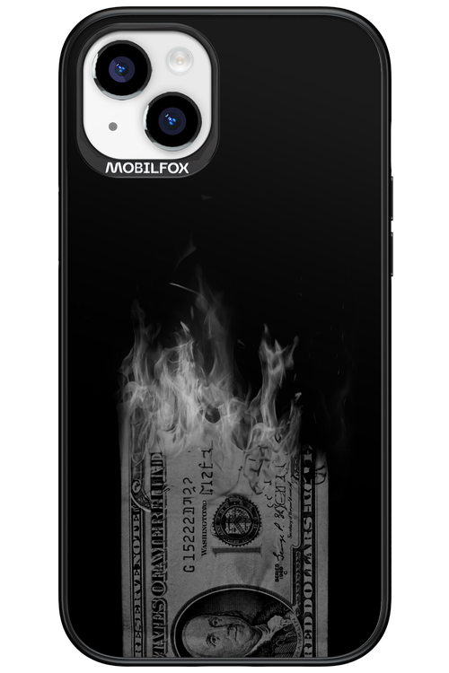 Money Burn B&W 2.0 - Apple iPhone 15 Plus