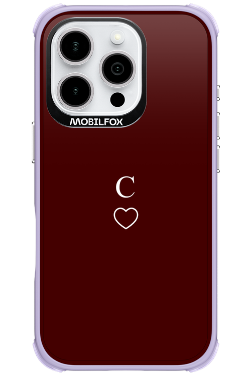C Burgundia 2.0 - Apple iPhone 16 Pro