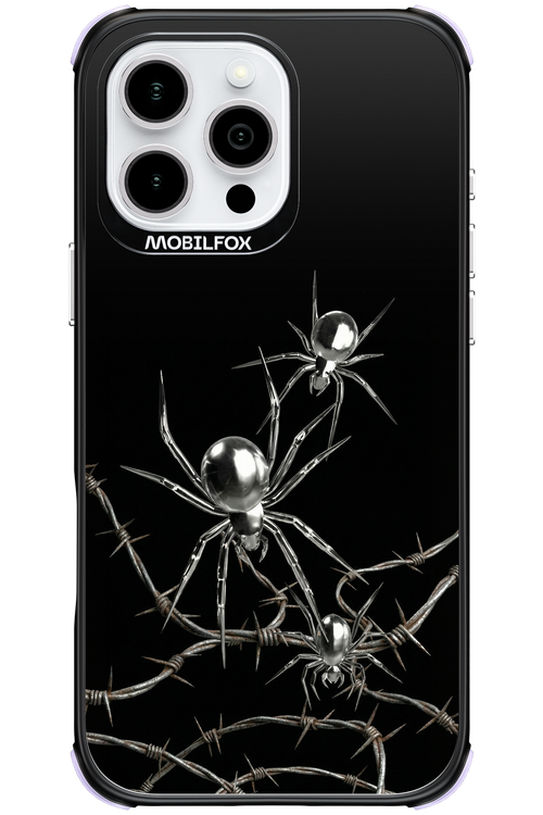 Silver Spiderz 2.0 - Apple iPhone 16 Pro Max