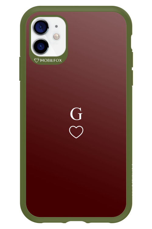 G Burgundia 2.0 - Apple iPhone 11