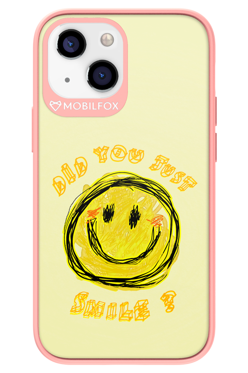 Crayon Smiley - Apple iPhone 13 Mini