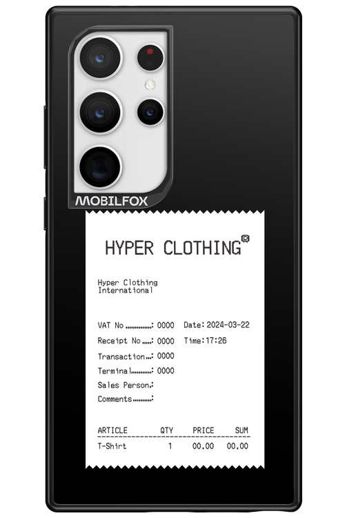 HYPER RECEIPT - Samsung Galaxy S24 Ultra