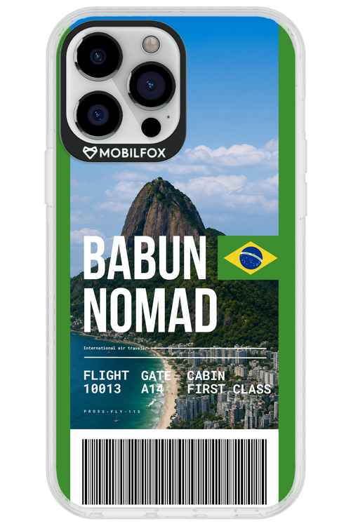 BABUN NOMAD (fly ticket) 2.0 - Apple iPhone 13 Pro Max