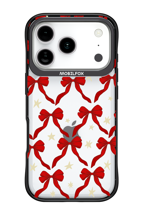 Bow & Stars (Transparent) - Apple iPhone 17 Pro