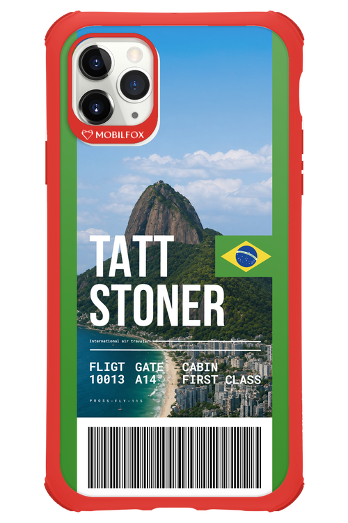 TATT STONER (fly ticket) 2.0 - Apple iPhone 11 Pro Max