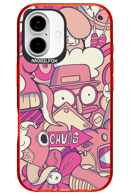 Coral Chaos - Apple iPhone 16
