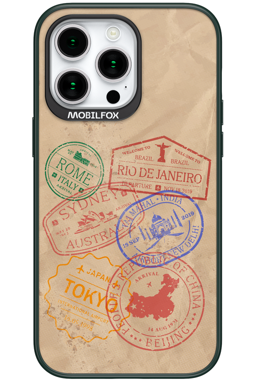 Travel Stamps 2.0 - Apple iPhone 15 Pro Max