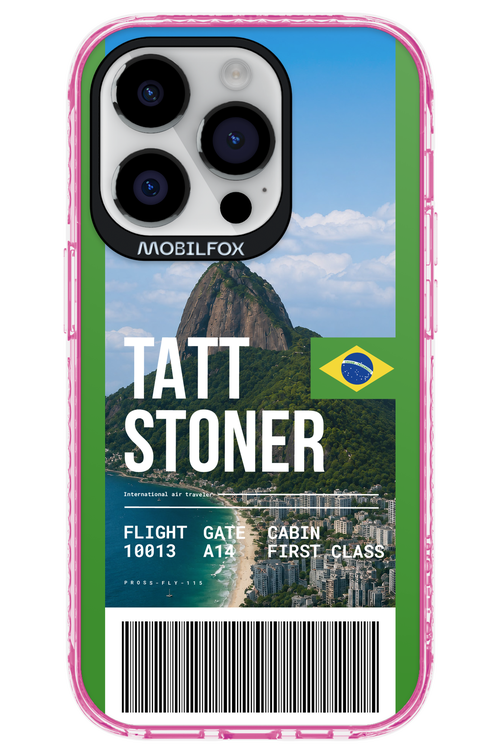 TATT STONER (fly ticket) 2.0 - Apple iPhone 14 Pro