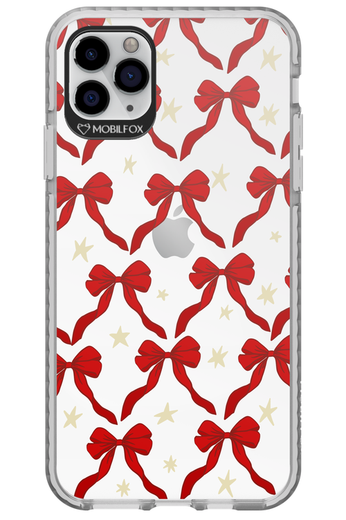 Bow & Stars (Transparent) - Apple iPhone 11 Pro Max