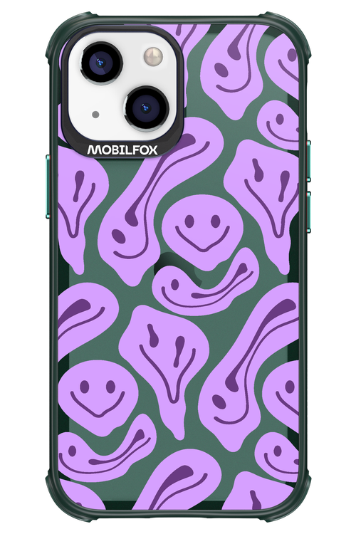 Fluid Smiley Purple - Apple iPhone 13 Mini