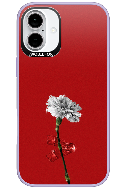 Red Flower - Apple iPhone 16 Plus