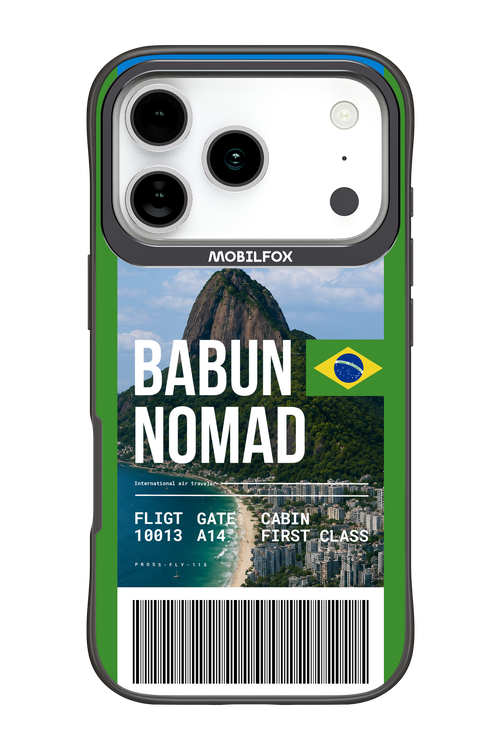 BABUN NOMAD (fly ticket) 2.0 - Apple iPhone 17 Pro