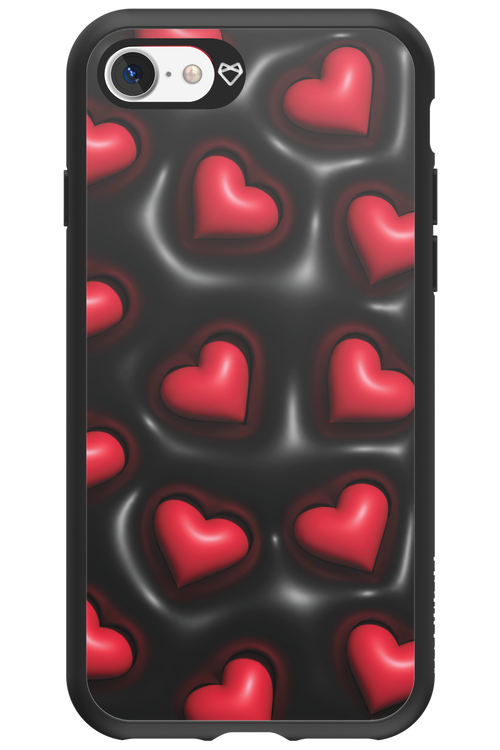 Hearts in love - Apple iPhone 7